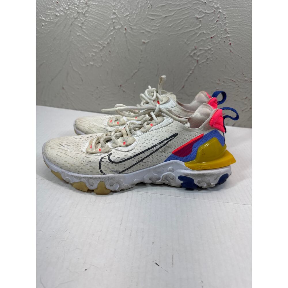 Nike 2020 React Vision White Astronomy Blue Ci7523-101 Womens Sneakers Size 9